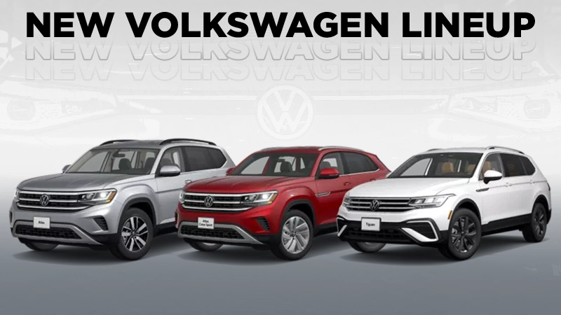 new volkswagen lineup