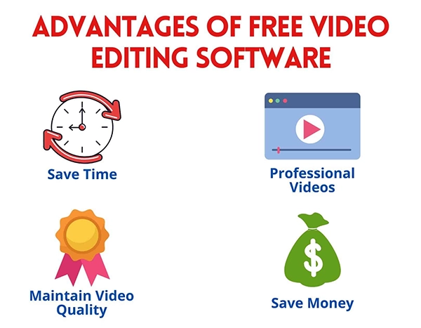 Advantages of using a free video editing software