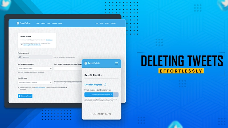 deleting tweets effortlessly
