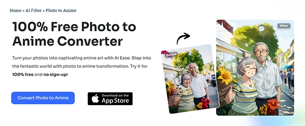 free photo to anime convertor