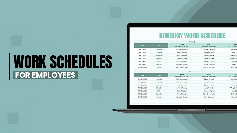 work schedules for employees