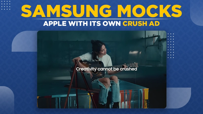samsung mocks apple with its own crush ad