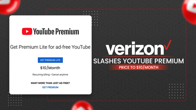 verizon streaming deal youtube premium subscription