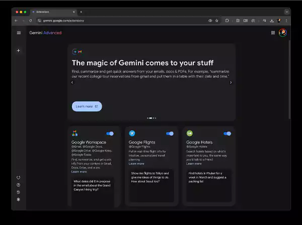 Create Modify and Edit in Tasks and Keep Extensions Using Gemini Prompts