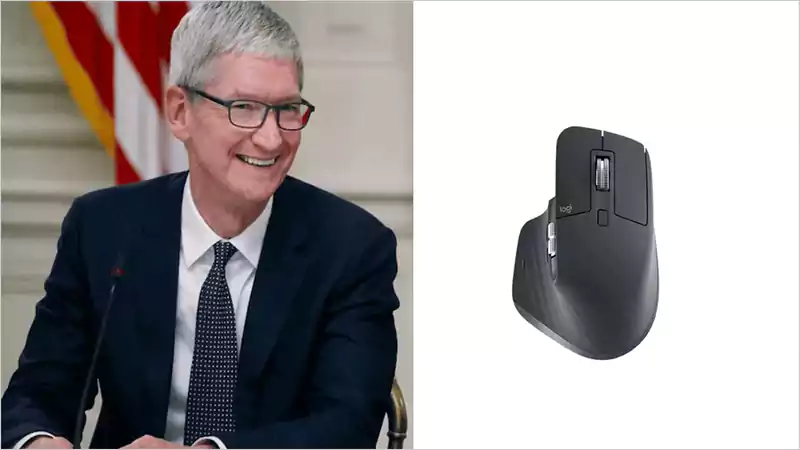 d-Tim Cook Prefers Logitech MX Master 3 over the Apple Magic Mouse