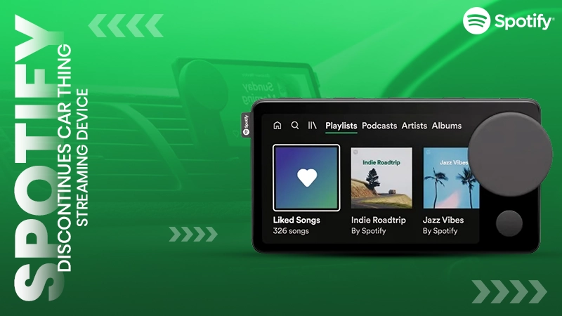 spotify discontinues car thing streaming device