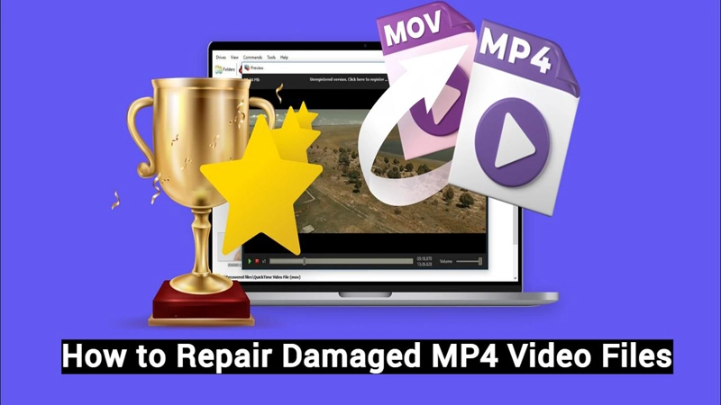 D-Repair Damaged MP4 Video Files